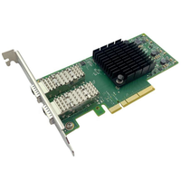 Carte d'interface réseau Ethernet Mellanox MCX4121A-ACUT PCIe 3.0 X8 25GbE double port 10 Gigabit SFP28 pour serveur