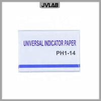 Bandelettes pH universelles en papier 1-14 Acide-Alcalin, Pack de 80 bandelettes OEM pour eau, sol, cosmétiques, salive, urine, amniotique JVLAB