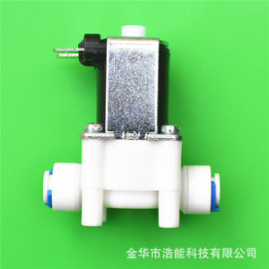 Vanne solénoïde d'entrée à connexion rapide normalement ouverte, pièces de distributeur d'eau pour purificateurs et distributeurs - Product Image 3