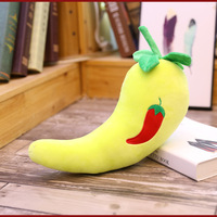 Peluche Piment Rouge de Dessin Animé Personnalisable, Jouet Mignon en Forme de Piment Simulé, pour Machine à Pinces, Peluche à Lancer pour Mariage, Vente en Gros