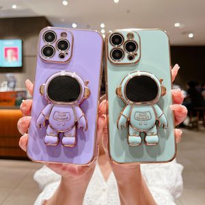 เคสมือถือลายนักบินอวกาศสำหรับ <span class=keywords><strong>iPhone</strong></span> 14 11 12 13 15 x XR <span class=keywords><strong>XS</strong></span> PRO MAX ฝาครอบโทรศัพท์พร้อมขาตั้ง - Product Image 2