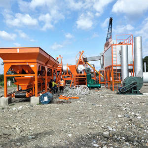 Usine de mélange d'asphalte mobile 60 TPH, prix aux Philippines, cas - Product Image 5