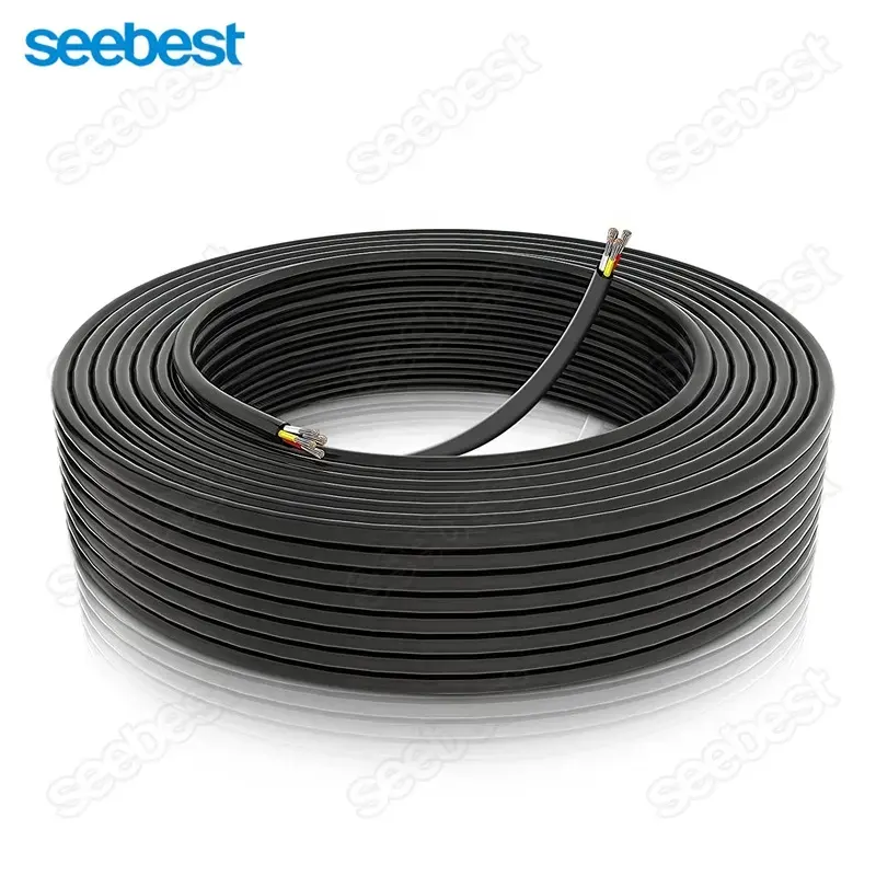 Seebest 2464 24awg 2c / 3c / 4c / 5c /6c Multicore Pvc Cable Jacket Tinned Copper Wire Electrical Cables For House Wiring