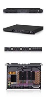 Amplificateur actif TDP220 FCC CE ROHS en métal 2 canaux 2*2000W 8Ω, 2*3300W 4Ω, 2*4900W 2Ω pour concerts et utilisation en extérieur