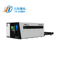 Machine de découpe laser industrielle en acier inoxydable 12000W, machine de découpe laser à fibre métallique avec table d'échange et biseau