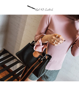 Bolso de Mano Tipo Bandolera de PU Impermeable de Alta Calidad para Mujer, Bolso de Lujo para Oficina, Moda Femenina, Tanjing - Product Image 2