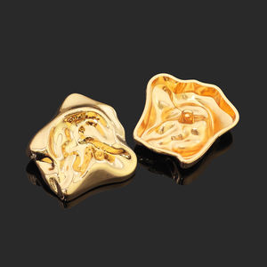 Botón de Metal Personalizado de Aleación de Zinc con Forma Irregular de Concha Marina, Estrella de Mar, para Ropa, de Fábrica - Product Image 5