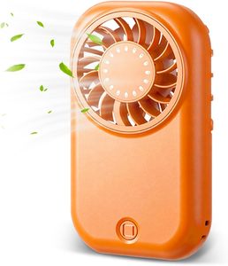 Ventilateur de bureau portable fiable à piles, mini-ventilateur portable chinois, ventilateur souffleur turbo vert - Product Image 2
