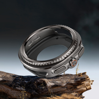Protection d'écran rotative en alliage de zinc de 46 mm pour montre connectée Samsung Galaxy Watch 8