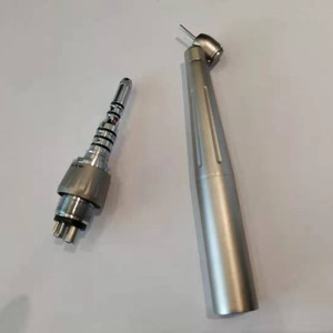 Turbina Dental Eléctrica de Fibra Óptica con <span class=keywords><strong>6</strong></span> Orificios, Acoplamiento Rápido, LED de 45 Grados, Alta Velocidad, Certificación CE - Product Image 1