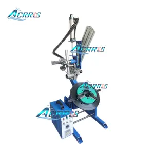 New design 30kg welding positioner 65Mm centre hole rotatable welding table with chuck