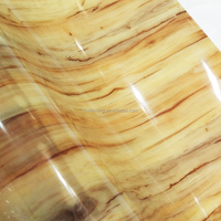 Tahan air dan lembut plastik roll untuk pvc kayu plastik taplak meja roll