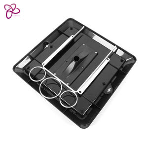 Mayoristas de lujo nuevo estilo oro extensión del pelo titular salón 360 rotación Barbero unidad Barbero carros - Product Image 4