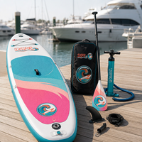 Planche à pagaie gonflable portable et écologique pour la pêche et les loisirs, planche robuste avec une excellente capacité de charge
