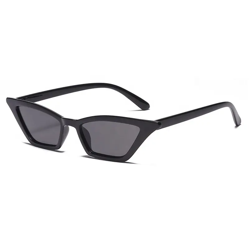 fashion custom design logo vintage women UV400 protection popular sun glasses slim cat eye sunglasses wholesale style 2021