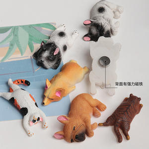 Chien chiot bouledogue Corgi forme résine maison décoratif réfrigérateur <span class=keywords><strong>aimant</strong></span> Souvenir réfrigérateur <span class=keywords><strong>aimant</strong></span> personnalisé réfrigérateur aimants - Product Image 4