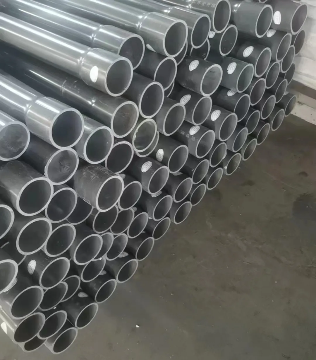 Wholesale Customized PVC Pipe Schedule 40 80 Electrical Conduit 1 / 2 -12" Inch Nonmetallic Rigid Tube