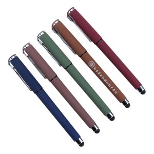 Bolígrafo de gel pesado de gama alta personalizable, papelería de oficina de negocios y bolígrafo publicitario de metal, regalo de logotipo imprimible - Product Image 5