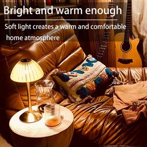 Lampe de bureau sans fil <span class=keywords><strong>Rechargeable</strong></span> en cristal, DROPSHIPPING, capteur tactile, Portable, batterie, veilleuse - Product Image 5