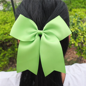 Mädchen Cheer <span class=keywords><strong>Bow</strong></span> MIT Elastic <span class=keywords><strong>Loop</strong></span> 5,5-Zoll-Bogen mit Haar bändern Holiday Dancing Hair <span class=keywords><strong>Bow</strong></span> Bänder Zubehör für Kinder Mädchen - Product Image 5