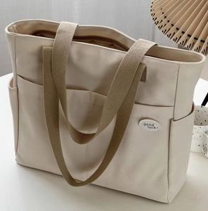 Fabricantes Señoras Bolsa de compras Algodón Hombro Totes Estudiante Bolsa de lona - Product Image 4