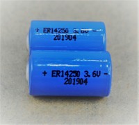 بطارية كينجكونغ 1/2AA ER14250 V ، أسطوانية ليثيوم أولية عالية السعة V mAh ، من نوع V