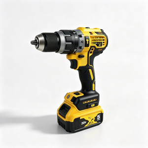 Trapano Avvitatore a Percussione Elettrico Portatile DeW, a Velocità Variabile, per Uso Domestico e Fai-da-te, Cacciavite di Alta Qualità, Utensile Elettrico 20V - Product Image 1