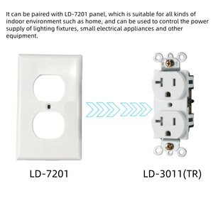 Chúng Tôi đồng Duplex ổ cắm TR 20A 125V NEMA5-20R cho & CUL cho chống giả mạo khu dân cư cấp tiêu chuẩn trang trí ổ cắm - Product Image 6
