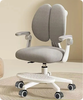 Chaise d'étude ergonomique moderne en plastique pour enfants, prix d'usine, OEM, avec fonctions de sécurité, réglable en hauteur, pour salon d'enfants