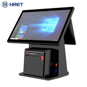 Terminal Punto de Venta Todo en Uno OEM ODM de 14.1'' con <span class=keywords><strong>Windows</strong></span> <span class=keywords><strong>10</strong></span>, Caja Registradora con Escáner de Código de Barras e Impresora Térmica para Farmacias y Comercios Minoristas - Product Image 1