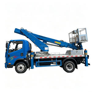 Nouveau prix usine Chine : Camion nacelle élévatrice hydraulique à flèche télescopique pour travaux en hauteur - Product Image 1