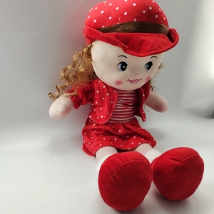 Jouet de poupée de chiffon en tissu de Noël personnalisé <span class=keywords><strong>pour</strong></span> les tout-petits, adorable, modèle de <span class=keywords><strong>dessin</strong></span> <span class=keywords><strong>animé</strong></span> doux <span class=keywords><strong>pour</strong></span> bébé, cadeau <span class=keywords><strong>pour</strong></span> filles - Product Image 5