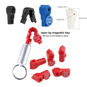 ตะขอเกี่ยวป้องกันการโจรกรรม Hookei Security Display Hook Stop Lock EAS แบบติดผนัง พร้อมกุญแจ - Product Image 4