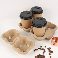 Porte-gobelet jetable personnalisé pour boisson chaude à emporter porte-gobelet en papier pour café
