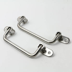 MARINE-Grade 304 thép không gỉ có thể gập lại xử lý với gắn tấm, có sẵn với tùy chọn lớp phủ PVC - Product Image 3