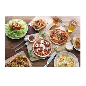 Vente pour fours à Pizza, équipement de boulangerie électrique robuste, 1/2 couches, ceinture de convoyeur, vente pour grill - Product Image 1