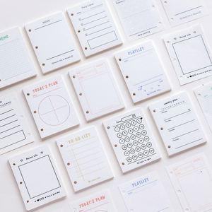 Recharge de papier avec 3 anneaux pour journal intime, logo personnel, 3d pièces, motif <span class=keywords><strong>anime</strong></span> - Product Image 1