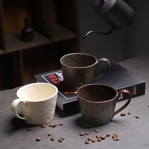 Manufactory Direct Vintage Large Capacity Porcelain <b>Ceramic</b> <b>Mugs</b> Business Gifts Food Safe Reusable Customizable Design Microwave - Product Image 3