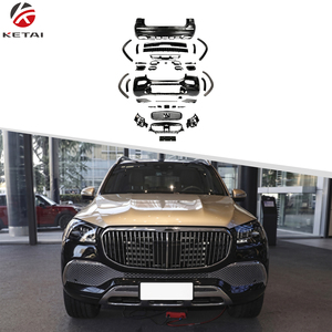 Kit de carrosserie de transformation style <span class=keywords><strong>Maybach</strong></span>, matériau PP de haute qualité, <span class=keywords><strong>prix</strong></span> de gros pour Mercedes Benz <span class=keywords><strong>GLS</strong></span> Classe X167 2020-2023 Facelift - Product Image 1