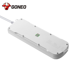 Chất lượng cao Surge Protector Outlet 10 <span class=keywords><strong>AC</strong></span> Ổ Cắm Điện mở rộng dải tùy chỉnh mở rộng Dây phẳng cắm ổ cắm không thấm nước - Product Image 4