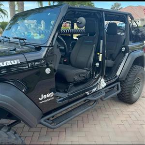 Estribos Laterales Estilo OEM para Jeep Wrangler JK JL 4 Puertas Gladiator JT Rubicon Sahara Pickup en Stock con Descuento - Product Image 2