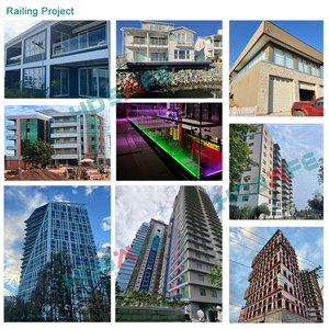 Support de fixation pour verre de piscine et patio, en acier inoxydable, pour balustrade miroir, quincaillerie de garde-corps en verre - Product Image 5