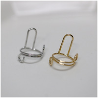 Ensemble de bagues à bulles minimalistes de couleur dorée pour femmes, décorations simples de boules de couleur dorée, bijoux de bagues de déclaration épais