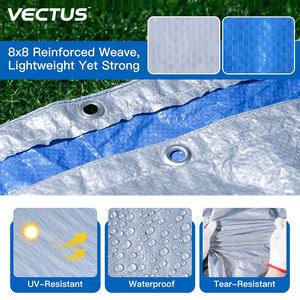 Cubiertas Redondas Plateadas <span class=keywords><strong>de</strong></span> 16 Mil para Piscinas Elevadas <span class=keywords><strong>de</strong></span> 12 Pies con Cabrestante y Cable, Venta al por Mayor Directa <span class=keywords><strong>de</strong></span> Fábrica China - Product Image 3