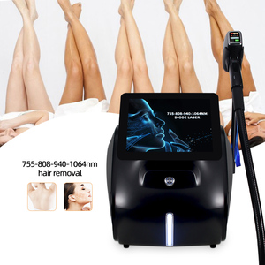 Appareil d'épilation au laser à diode à 4 longueurs d'onde pour usage professionnel en salon, avec détection de température en temps réel et haute température - Product Image 2