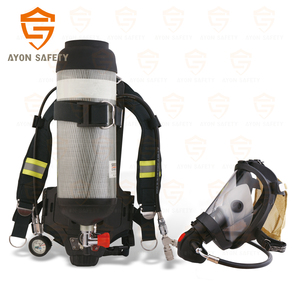 (Ayonsafety) Appareil respiratoire autonome à double réservoir avec <span class=keywords><strong>affichage</strong></span> tête haute intégré pour la pression d'air et certifié EN - Product Image 5