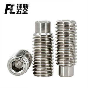 Tornillo de Fijación sin Cabeza de Acero Inoxidable 304 Fenglian M8 M10 M12 Grado A2-70, Prevención de Óxido, Industria de la Construcción - Product Image 3