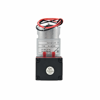 Pompa Diafragma Mikro DC 4.2L 7W 24V Motor Sikat Karbon Pompa Tinta Udara untuk Printer DTF Solvent