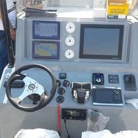 Moniteur tactile de navigation marine, écran tactile, 5 fils, 12 pouces, ip67, étanche, lumière du soleil