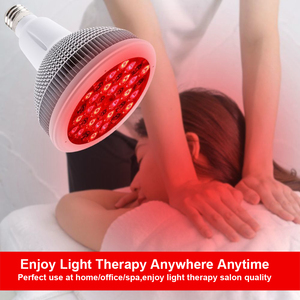 Dispositivo de Terapia de Luz Roja, Bombilla LED Infrarroja de 630nm 850nm para Uso Doméstico, Cuidado Facial y Corporal, Relajación Muscular y Recuperación - Product Image 2